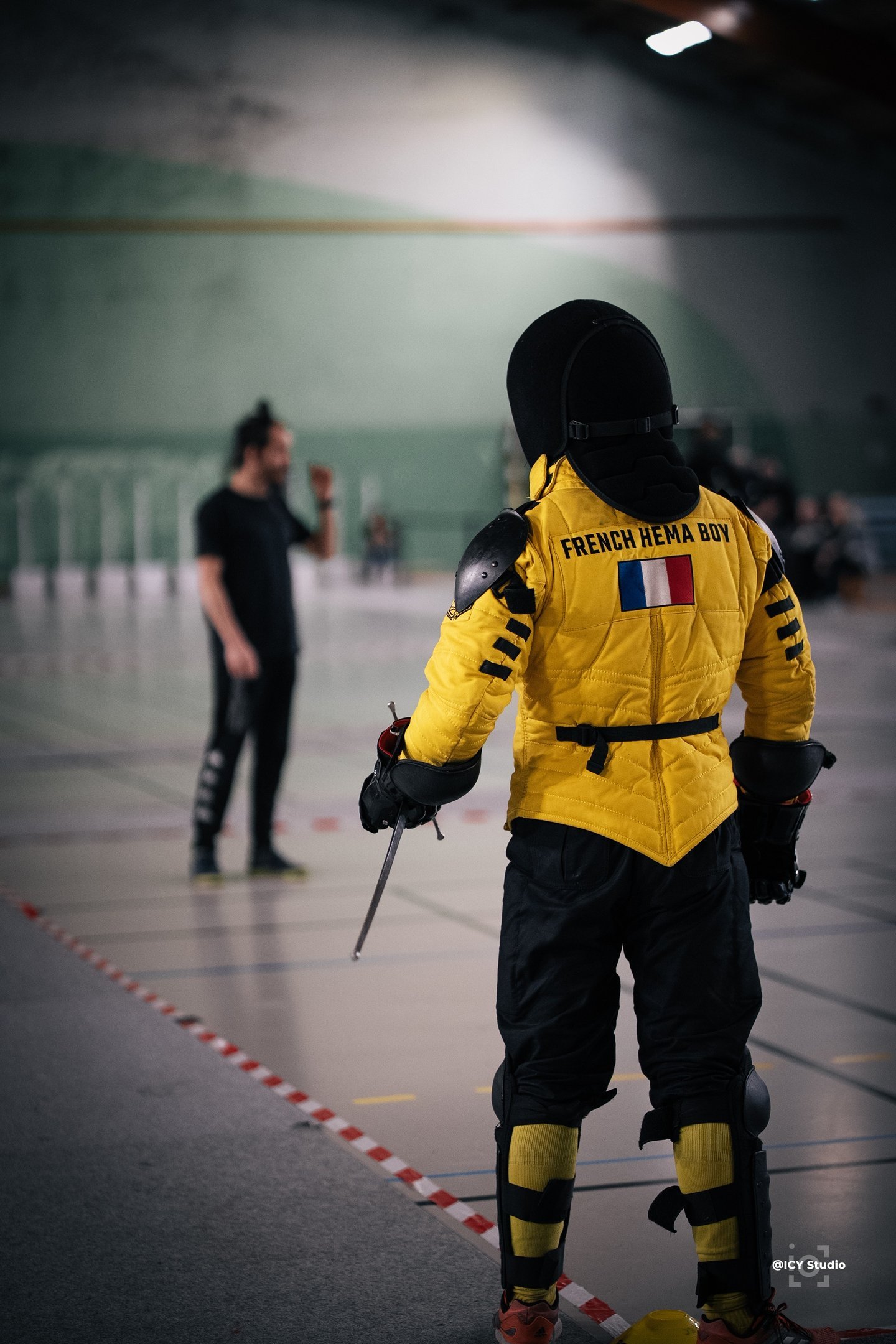 Sur la piste